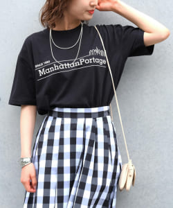Manhattan Portage / NYC バック プリント Tシャツ