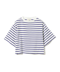 B:MING by BEAMS / ボーダー クロップドTシャツ