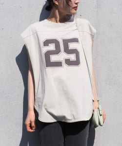 B:MING by BEAMS / ビッグ フレンチスリーブ ロゴTシャツ