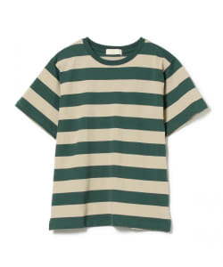 B:MING by BEAMS / ワイドボーダー ハーフスリーブ Tシャツ