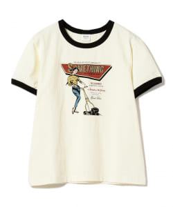 SOMETHING / ハーフスリーブ リンガーTシャツ
