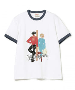 Wrangler / カップル リンガーTシャツ