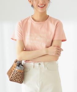 ▲B:MING by BEAMS / ロゴ プリント Tシャツ