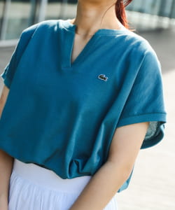 ▲LACOSTE / 別注 カノコ ハーフスリーブ Tシャツ