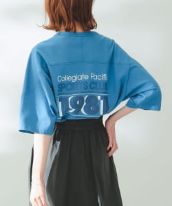 ▲Collegiate Pacific × B:MING by BEAMS / 別注 フットボール Tシャツ