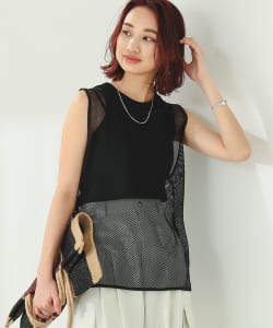 B:MING by BEAMS / メッシュ レイヤード プルオーバー