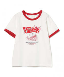 SOMETHING / ヴィンテージ リンガーTシャツ