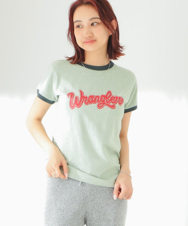 vintage USA製　boro heart design リンガー　Tシャツ