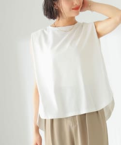▲ノースリーブ タック Tシャツ
