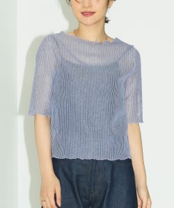 B:MING by BEAMS / シアー メロウ プルオーバー カットソー