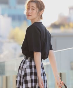 B:MING by BEAMS / 女裝 棉製 休閒 短袖 T恤
