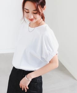 B:MING by BEAMS / 女裝 絲光棉 設計衣袖 T恤