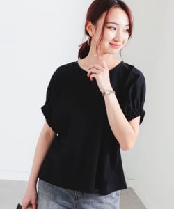 B:MING by BEAMS / 女裝 絲光棉 設計衣袖 T恤