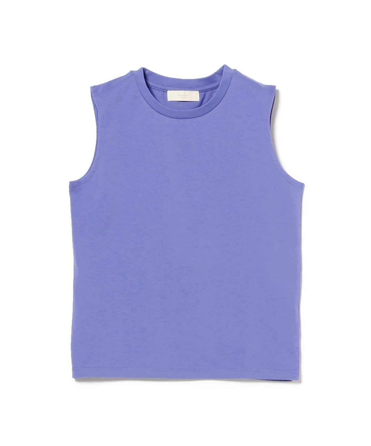 ノースリーブ プルオーバー Tシャツ・カットソー WOMEN LIGHT PURPLE ONE SIZE ノースリーブ プルオーバー Tシャツ・カットソー WOMEN LIGHT PURPLE ONE SIZE