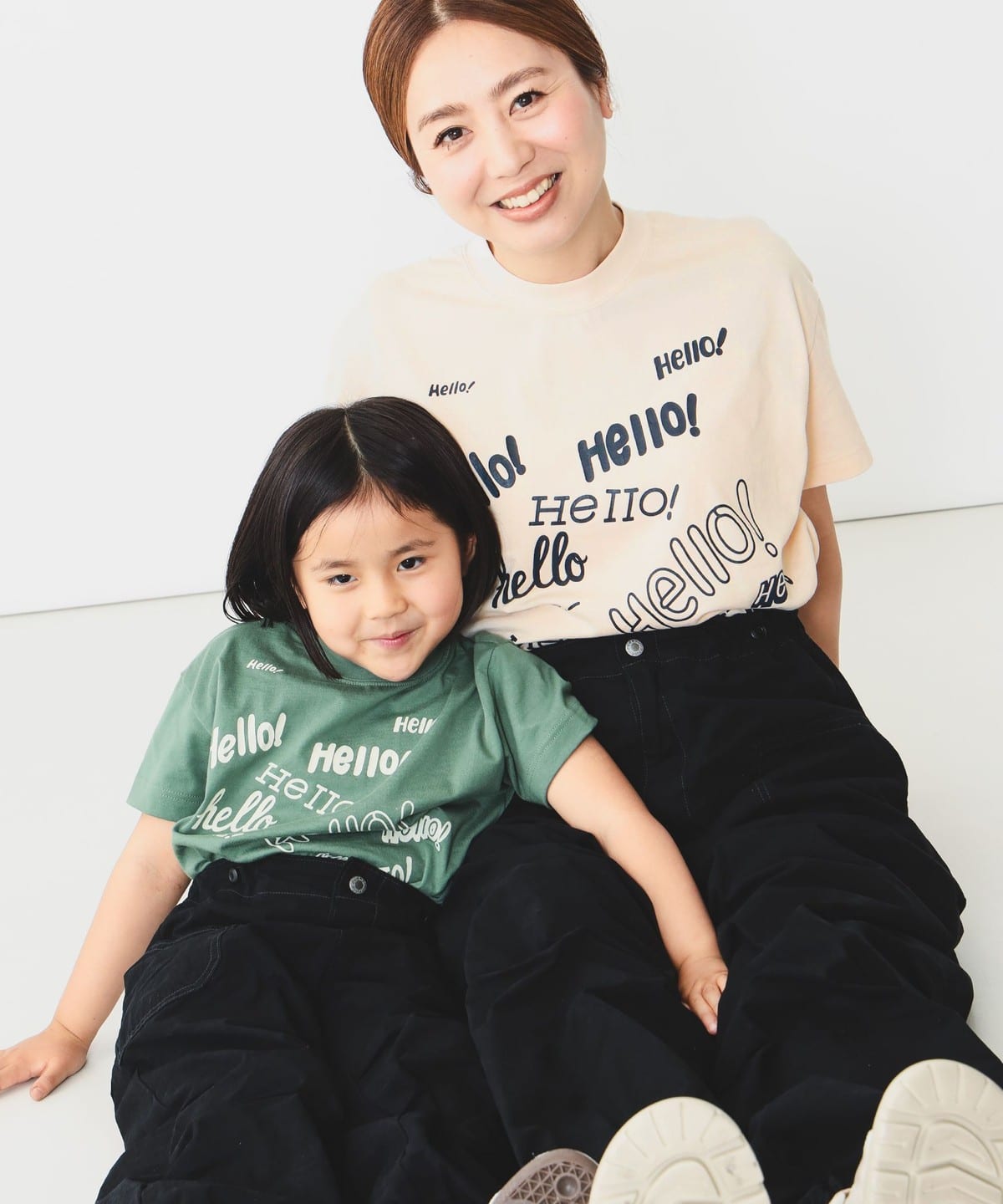 GO TO HOLLYWOOD / ハロー プリント Tシャツ Tシャツ・カットソー WOMEN WHITE ONE SIZE GO TO HOLLYWOOD / ハロー プリント Tシャツ Tシャツ・カットソー WOMEN WHITE ONE SIZE