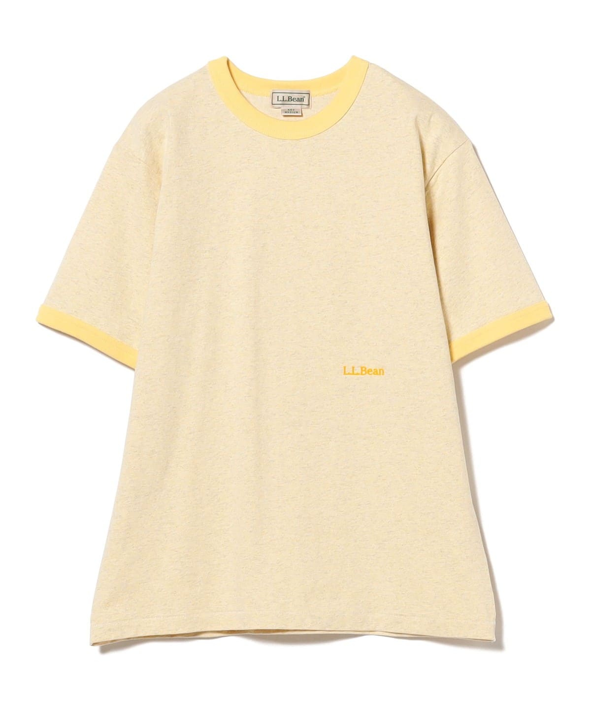 L. L.Bean エル・エル・ビーン / Morrill Short-Sleeve Ringer Tee Tシャツ・カットソー WOMEN TOP YELLOW M L. L.Bean エル・エル・ビーン / Morrill Short-Sleeve Ringer Tee Tシャツ・カットソー WOMEN TOP YELLOW M