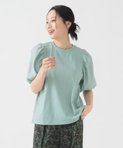 布帛切り替え ボリューム スリーブ プルオーバー