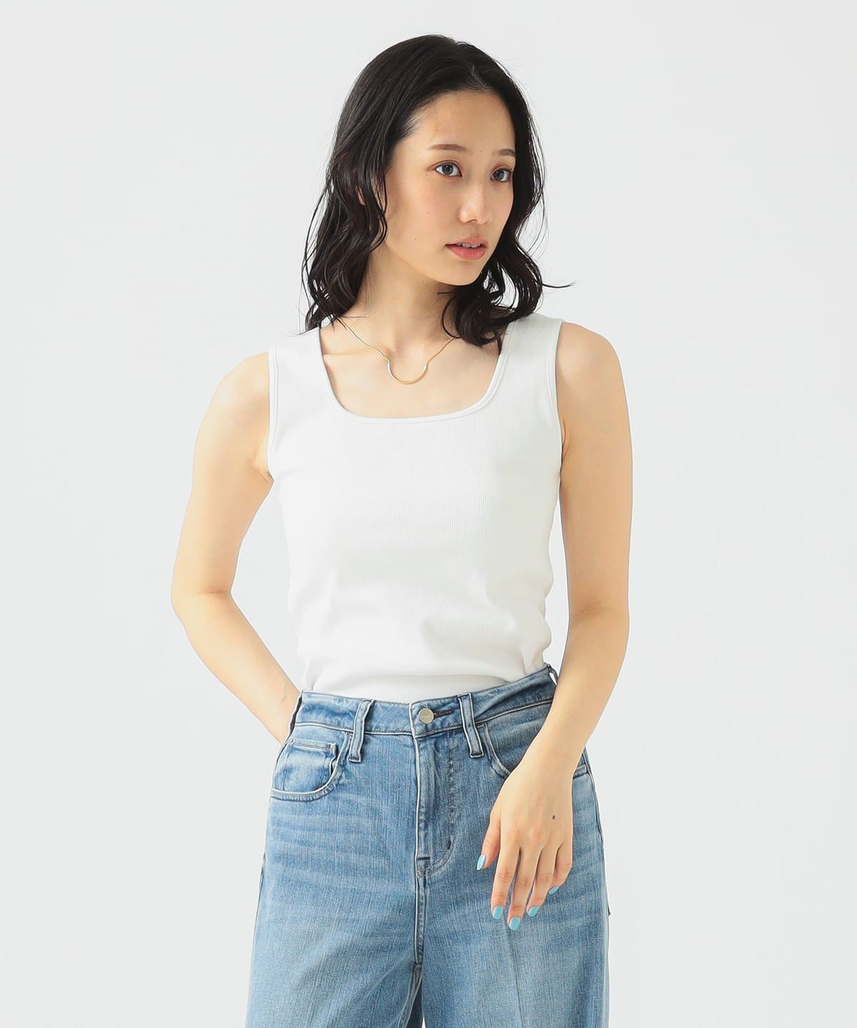 タンク ブラトップ(S M) Tシャツ・カットソー WOMEN OFF WHITE M タンク ブラトップ(S M) Tシャツ・カットソー WOMEN OFF WHITE M