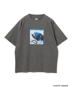 【受注生産商品】PUPPET SUNSUN × B:MING by BEAMS / フェード フォトプリント Tシャツ【music】（XS）