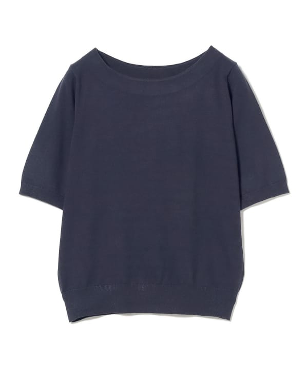 B:MING by BEAMS（ビーミング by ビームス）ハーフスリーブ ニット