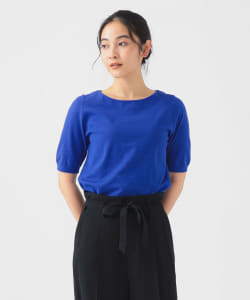 【+15%ポイントUP】ハーフスリーブ ニット