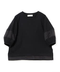 シアー スリーブ Tシャツ