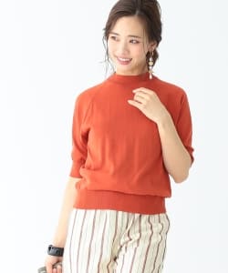 B:MING by BEAMS / モックネック 半袖ニット 19SS