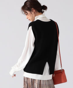 B:MING by BEAMS / 片畦 ニット ベスト 21AW