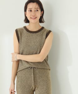 ▲ B:MING by BEAMS / ミックスニット プルオーバー