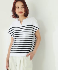 ボーダー ニット Tシャツ