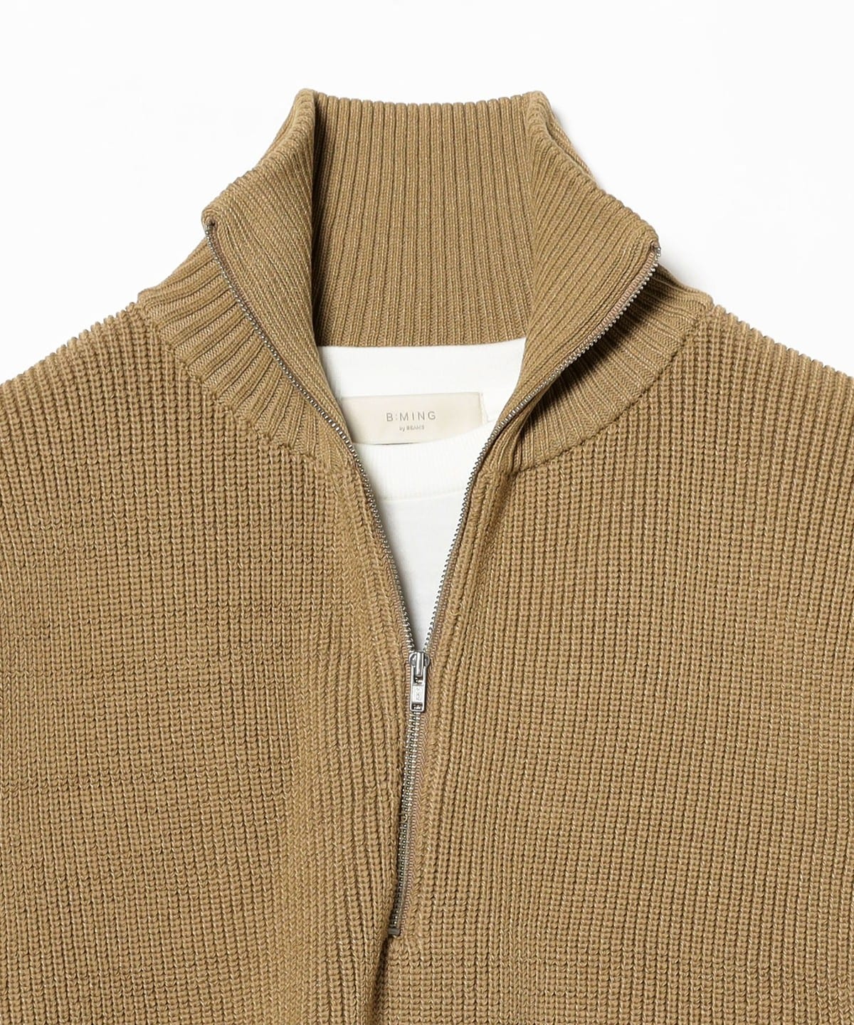 B:MING by BEAMS（ビーミング by ビームス）ニットベスト × ロングT 