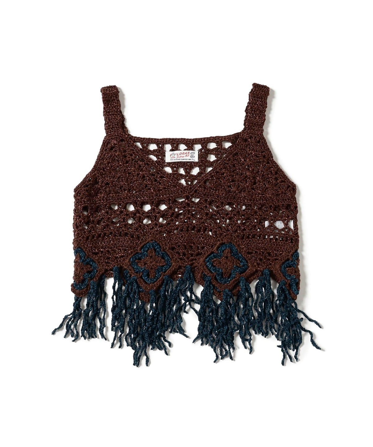 【7/10再値下げ】LOGAN Knitting Mills / モール ペーパー ビスチェ トップス WOMEN BROWN ONE SIZE 【7/10再値下げ】LOGAN Knitting Mills / モール ペーパー ビスチェ トップス WOMEN BROWN ONE SIZE