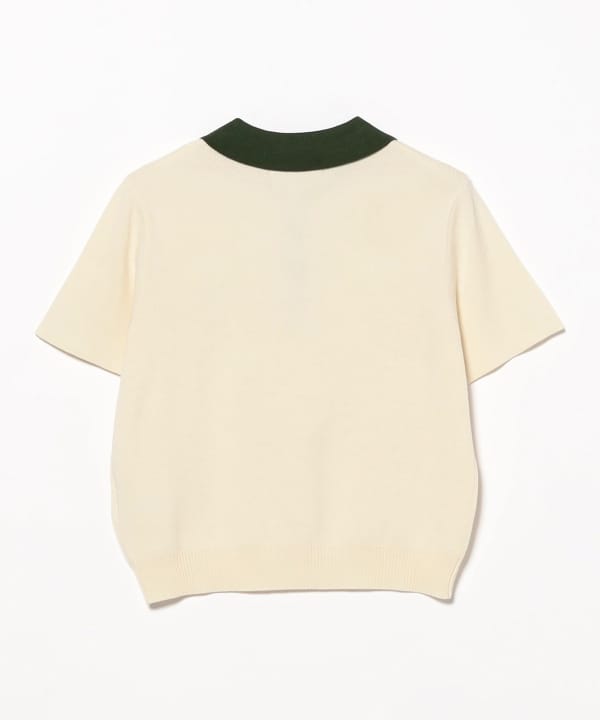 B:MING by BEAMS（ビーミング by ビームス）刺繍 ニット ポロシャツ