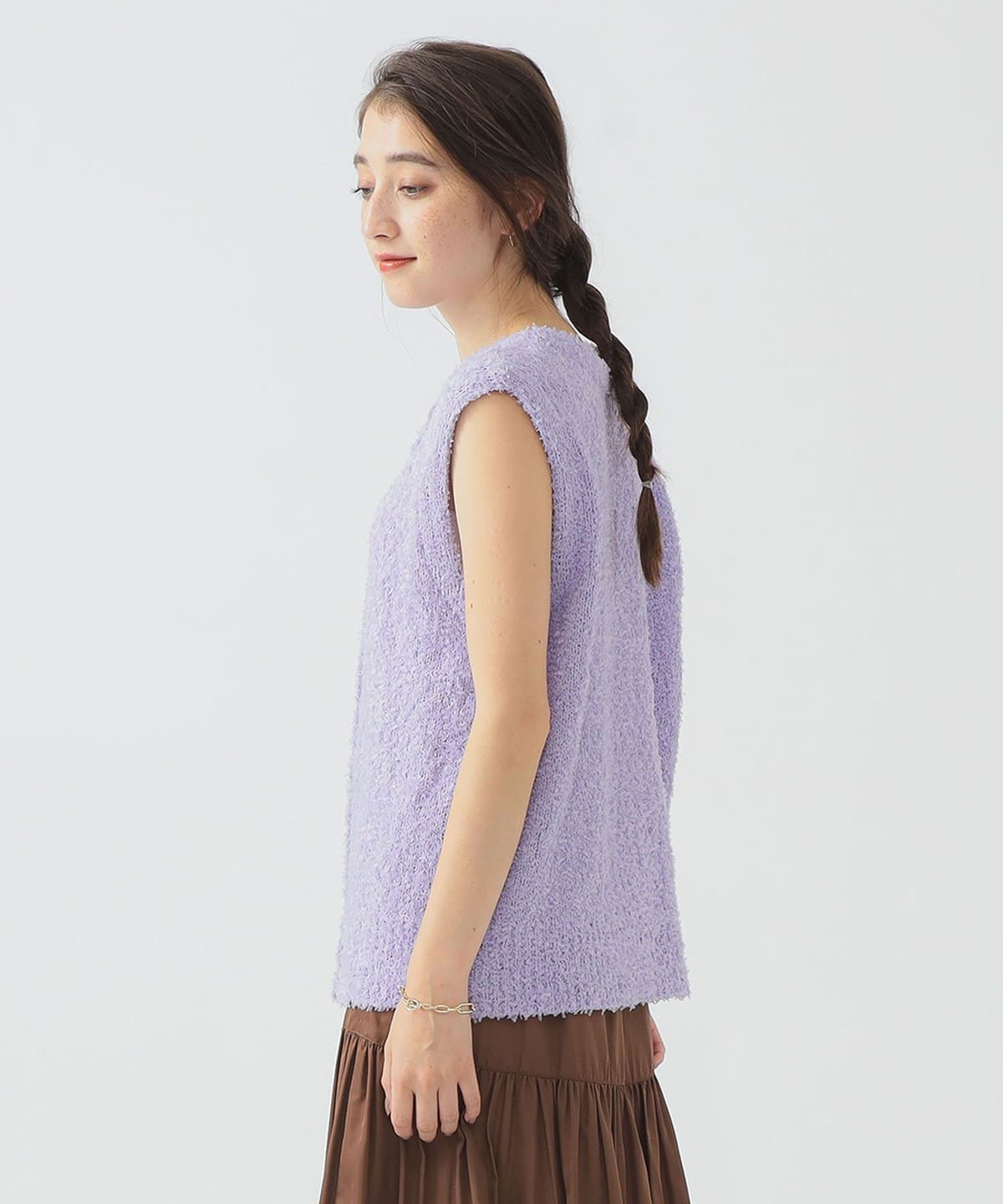 新品タグ付♡IENA テープヤーンベスト セール】前後2wayテープヤーンベスト（ベスト）｜tiptop