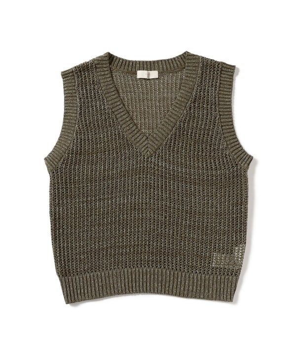 BEAMS GOLF メッシュ Vネック ベスト Mサイズ BEAMS GOLF メッシュ Vネック ベスト Mサイズ