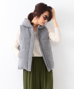 B:MING by BEAMS / 河田フェザー ダウンベスト＜リバーシブル＞ 17AW