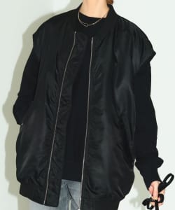 ▲B:MING by BEAMS /  撥水 MA-1 ベスト