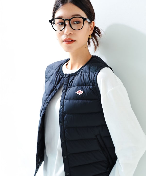 B:MING by BEAMS（ビーミング by ビームス）DANTON / CREWNECK INNER DOWN VEST（XS～M）（ブルゾン  ダウンベスト）通販｜BEAMS