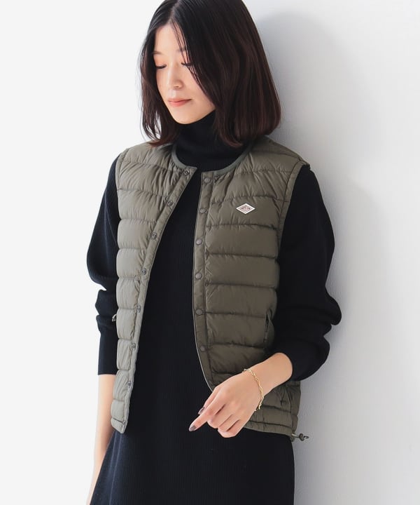 B:MING by BEAMS（ビーミング by ビームス）DANTON / CREWNECK INNER DOWN VEST（XS～M）（ブルゾン  ダウンベスト）通販｜BEAMS