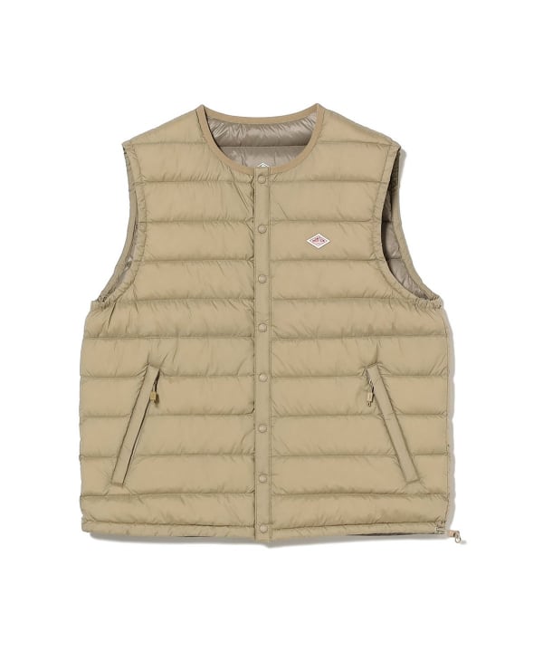 B:MING by BEAMS（ビーミング by ビームス）DANTON / CREWNECK INNER DOWN VEST（XS～M）（ブルゾン  ダウンベスト）通販｜BEAMS