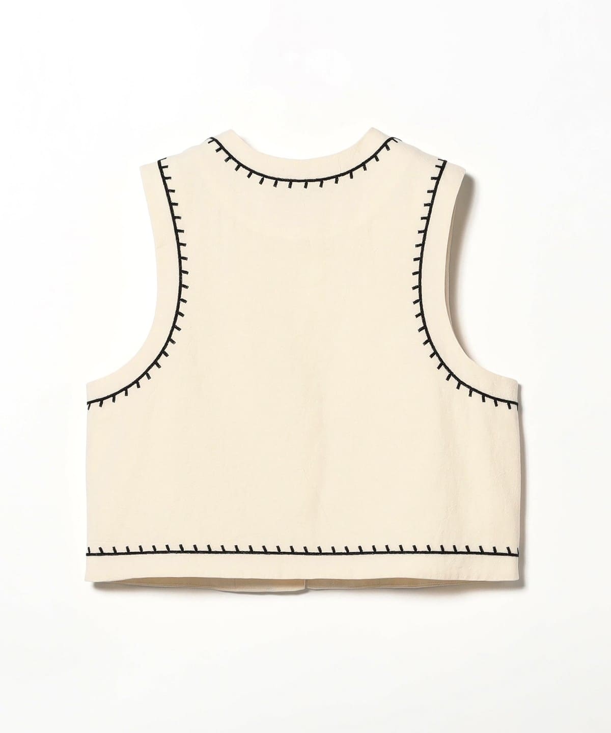 B:MING by BEAMS（ビーミング by ビームス）コード 刺繍 ベスト