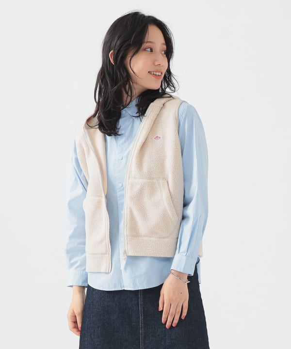 DANTON BEAMS メンズベスト DANTON（ダントン）の「◇DANTON×BEAMS / 別注 フード ダウン