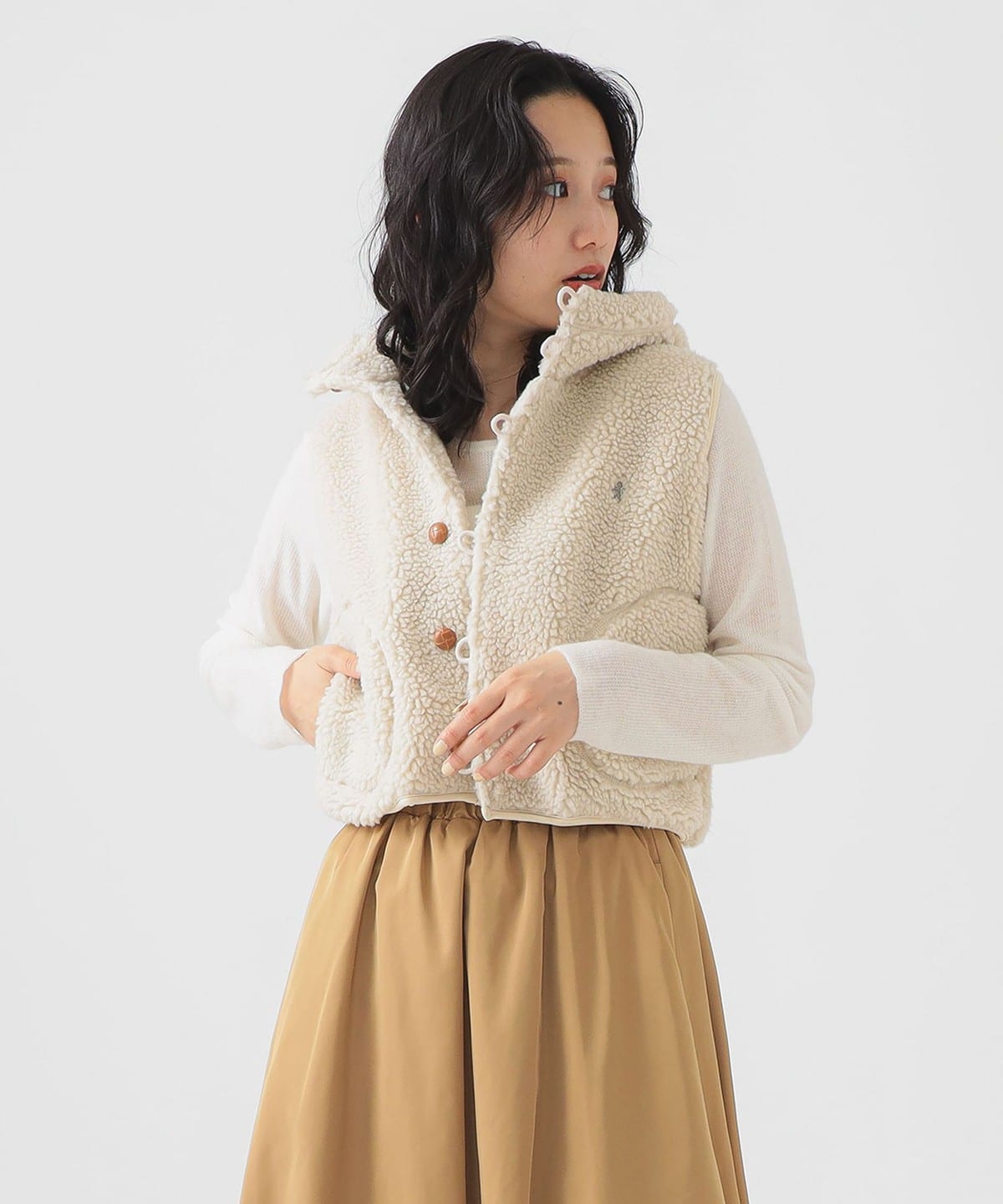 Gymphlex / BOA VEST トップス WOMEN OYSTER 14