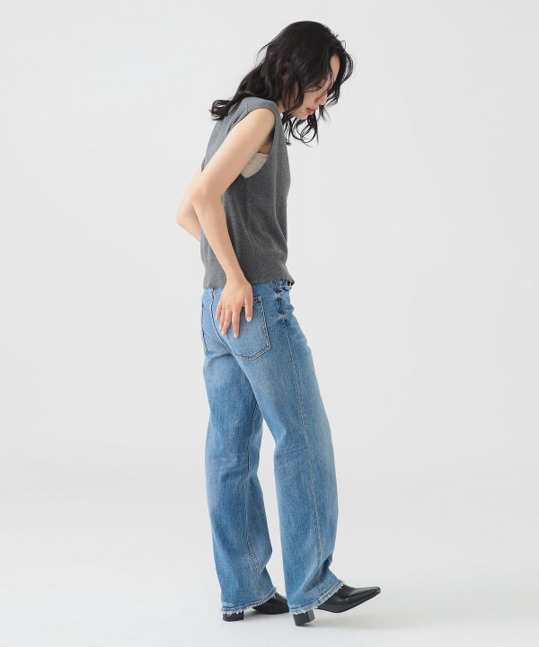 ニットベスト ノースリーブ　ビームス B:MING by BEAMS（ビーミング by ビームス）【+15%ポイントUP