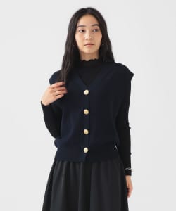 【+15%ポイントUP】ノースリーブ ニット ベスト