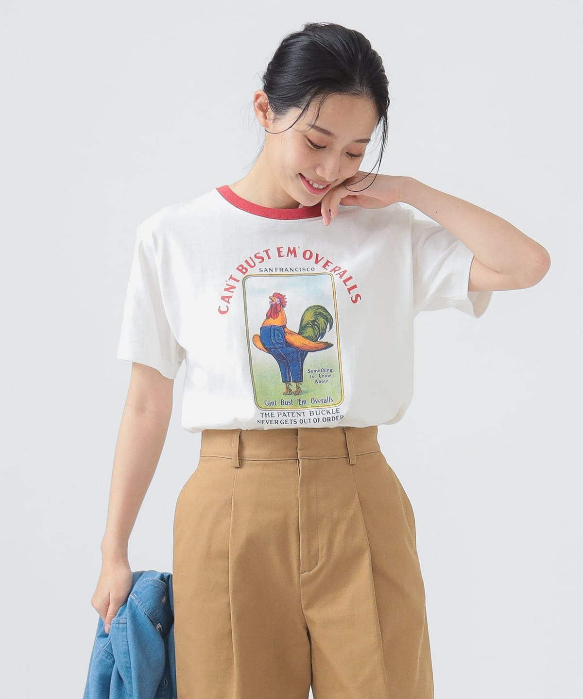 【会員限定 10%OFF 対象品】【別注】Lee リー / CANT BUST EM Tシャツ Tシャツ・カットソー WOMEN WHITE ONE SIZE 【会員限定 10%OFF 対象品】【別注】Lee リー / CANT BUST EM Tシャツ Tシャツ・カットソー WOMEN WHITE ONE SIZE