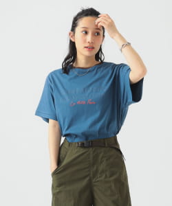 【会員限定 10％OFF 対象品】【別注】La Hutte / プリント Tシャツ