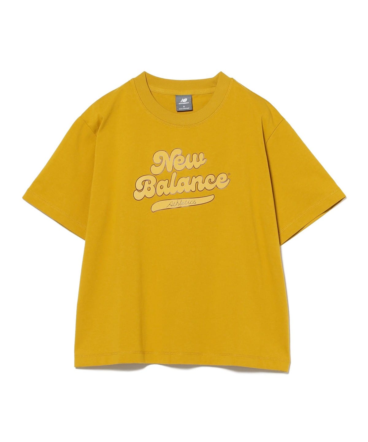 New Balance / Athletics レガシー ショート スリーブ Tシャツ Tシャツ・カットソー WOMEN BAROQUE GOLD M