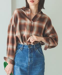 ▲B:MING by BEAMS / チェック オーバー シャツ