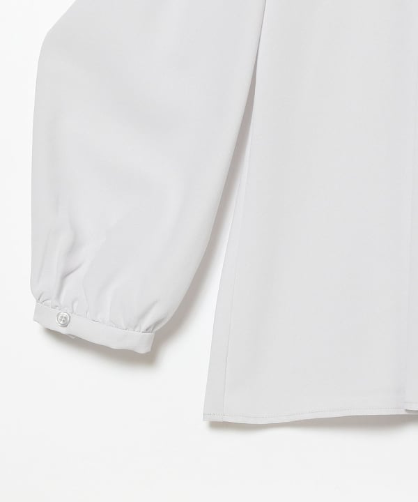 【専用です】新品タグ付 B:MING by BEAMS❁スタンド フリルブラウス B:MING by BEAMS（ビーミング by ビームス）スタンド フリル